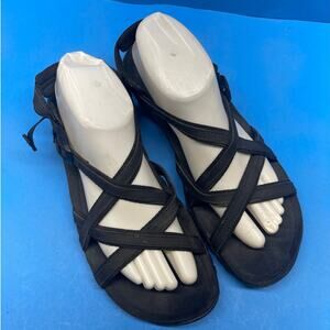Merrell Terran Ari Lattice Strap Sandals In Black Women’s US Size 11